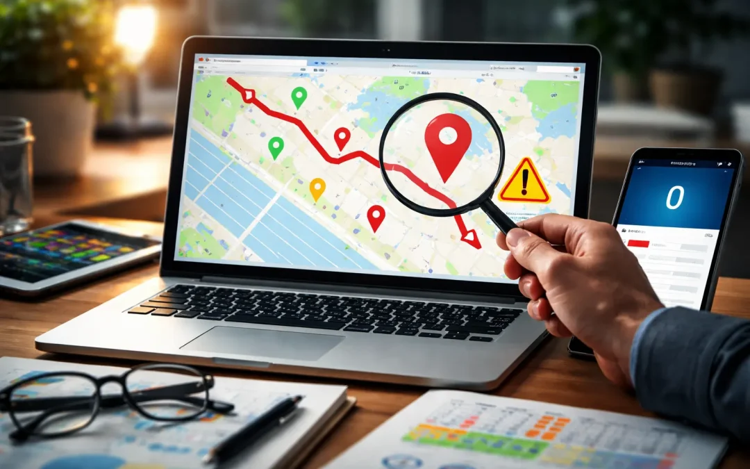 Votre visibilité chute sur Google Maps ? Diagnostiquer une baisse GBP