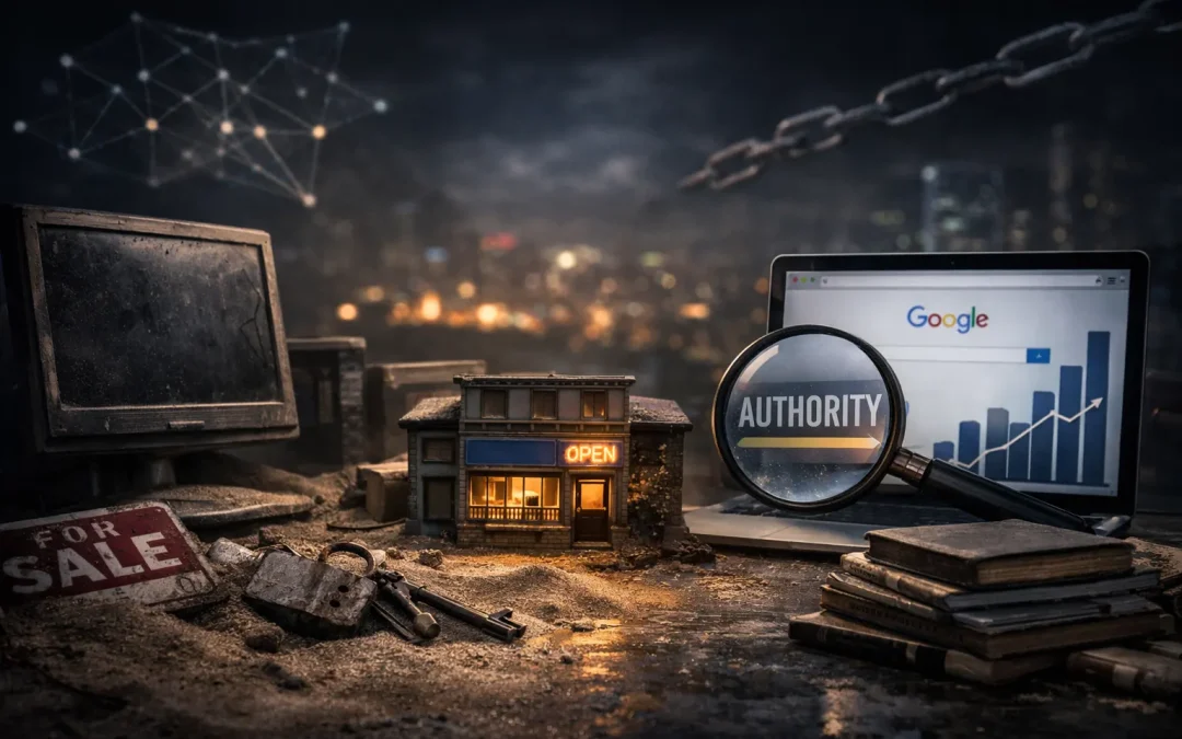 GMB Premium et domaines expirés : le levier caché du SEO local