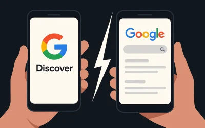 Google Discover change les règles : moins de backlinks, plus d’opportunités