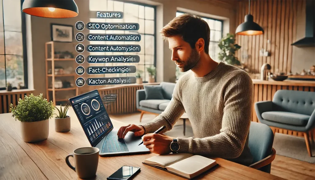 Liste des fonctionnalités de Wisewand