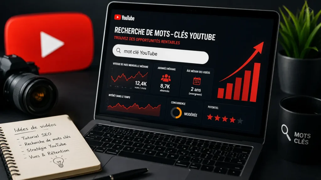 Recherche de mot clé YouTube : méthode qui révèle les vraies opportunités