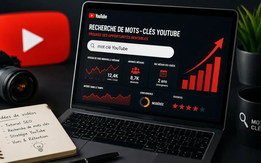 Recherche de mot clé YouTube : méthode qui révèle les vraies opportunités
