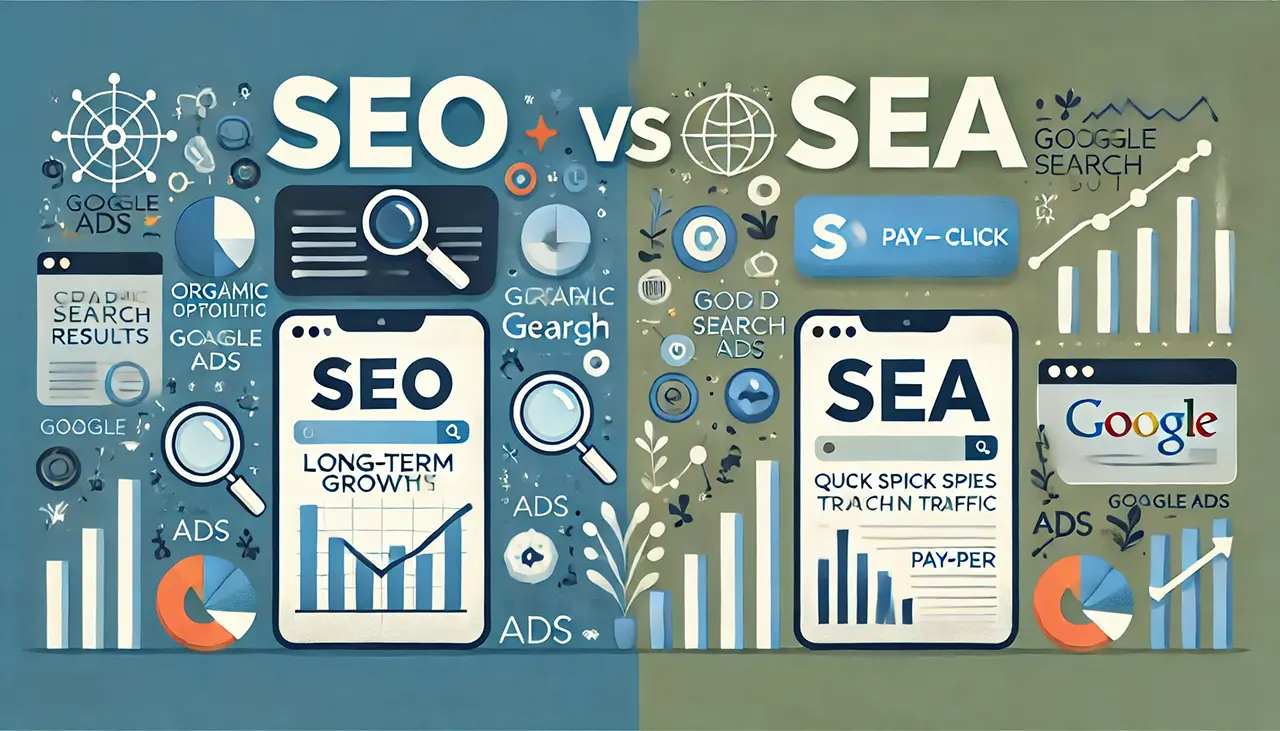 avantages du SEO et des Google Ads (SEA)